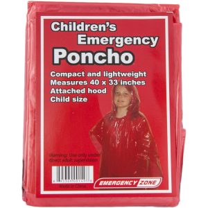 Children’s Emergency Poncho