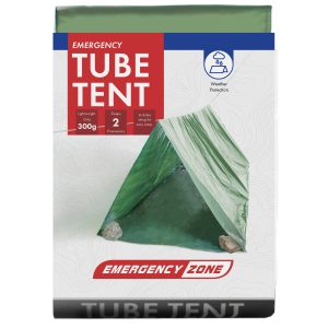 Green Emergency Tube Tent